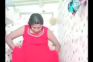swathi naidu wearing dress after bath part 2