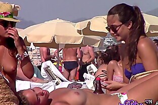 Lets play Strip Poker Card Games on the Party Beach 57 sec