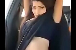 New Year Celebration by Pakistani Actress   Drinking,Dancing and Music in Car Pl 4 min