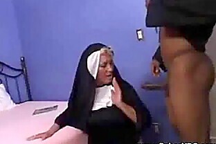 Nun anal creampie by BBC 20 min