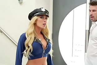 Capri Cavanni Police Officer At Duty