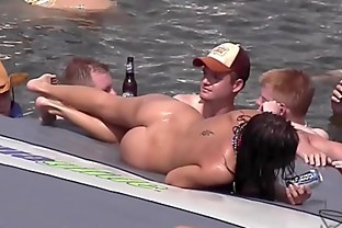 hot girls letting random guys take turns licking pussy in public