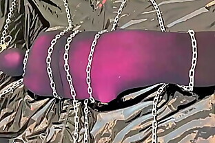 [fx-tube net] Stockings mummification chain bondage 64 sec