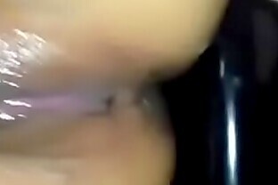 She fucks a strangers cock in a gloryhole while bf watches 3 min