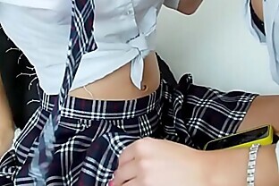 Uniformed teenager fucked 8 min