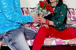 Priya was proposed by stepbrother to teach him Real Orgasm. clear Hindi talking