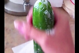 Practicing with a veggie