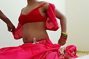 Hot Indian Desi Village new merid bhabhi was cheat her husband and fucked by step brother on clear Hindi audio