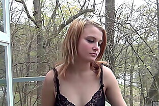 hot spinner teen with braces masturbating for money