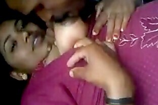 Desi randi is kissing her lover and lets him suck and lick her boobs - Watch Indian Porn[via torchbr