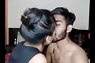 Trimmed pussy couple with Dildo