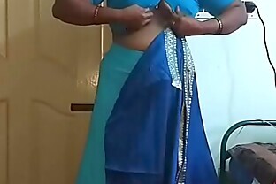 desi indian tamil aunty telugu aunty kannada aunty malayalam aunty kerala aunty hindi bhabhi horny cheating wife vanitha wearing saree showing big boobs and shaved pussy aunty changing dress ready for party and making video
