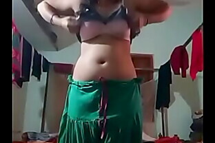 Indian in Corset doing Whipping