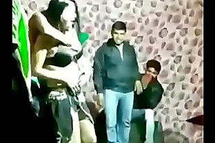Indian Muscle doing Fake tits