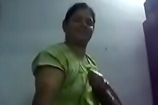 Indian Wife with Condom at Bathroom