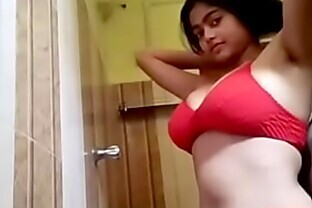 Indian Mature doing Cum on clothes