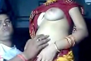 Indian in Clothed Bizarre Homemade