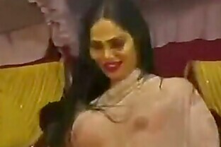 Hot wet topless dancer in bhojpuri arkestra stage show in marriage party 2016 -  71 sec