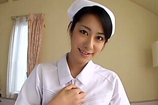 Asian nurse sucking hard on a fat dick pov 7 min