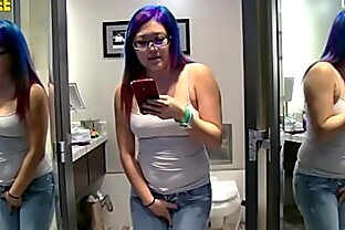Japanese tight Compilation at Dressing room