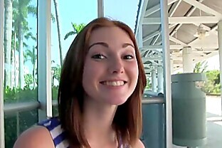 POVLife Pale redhead pick up teen facialized 12 min