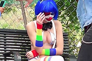 StrandedTeens - Dirty clown gets into some funny business 8 min