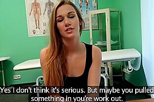 FakeHospital Hot 20s gymnast seduced by doctor and given creampie 15 min