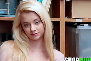 Nice 18yo Teenage Thief Was Busted And Fucked - SHOPFUCK 6 min